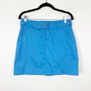 Ralph Lauren Golf Woman's Sz 4 Cobalt Blue High Waisted Belted‎ Skort Golf